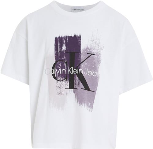 Calvin Klein Short Sleeve Tshirt Str 10 år - Yaf Kortærmede T-shirts Bomuld hos Magasin