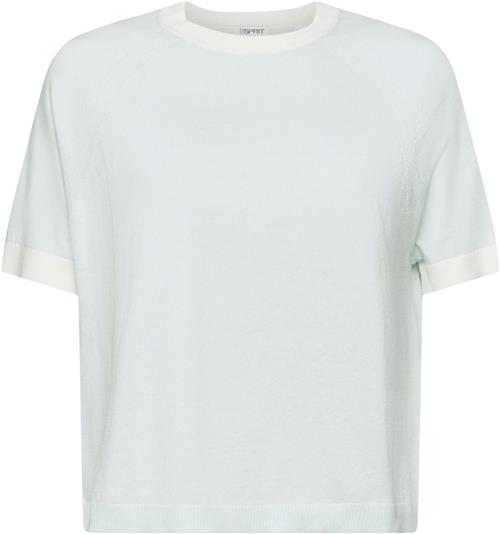 Esprit ss Raglan Sweat Kvinde Light Aqua Green 4 Kortærmede T-shirts Str XXL - hos Magasin