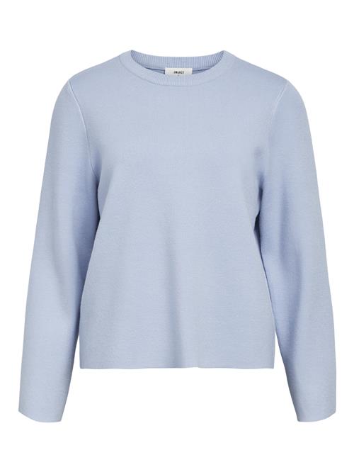 Se Object Objreynard Square Sleeve Oneck NOO Kvinde Brunnera Blue Langærmede T-shirts Str L - hos Magasin ved Magasin