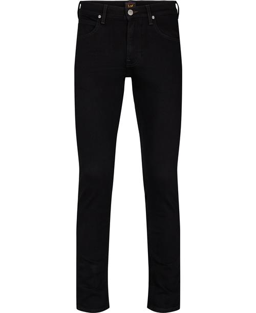 Lee Daren_ZIP_FLY Clean_Black Mand Denim Black Jeans Regular Fit Str 36/32 - hos Magasin