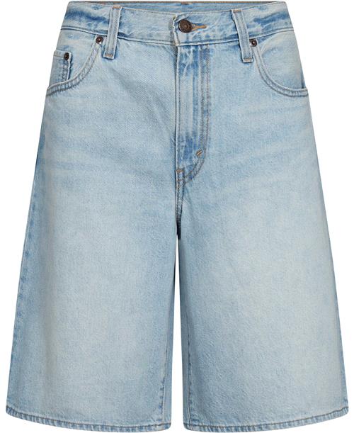 Se Levi's Baggy DAD Jort Pick Sides Shor Kvinde Blå Denim Shorts Str 29 - hos Magasin ved Magasin