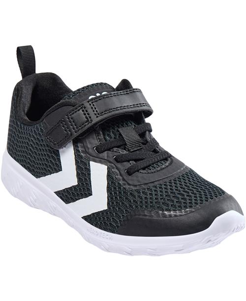 Se Hummel Actus Recycled JR Black Sneakers Str 31 - hos Magasin ved Magasin