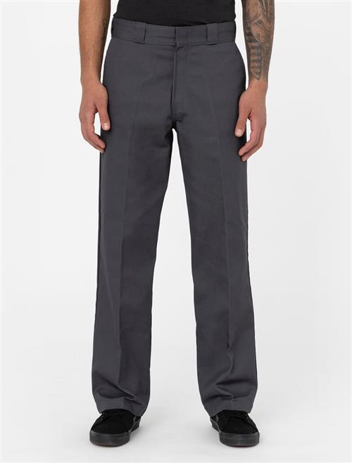 Dickies 874 Work Pant REC Charcoal Grey Mand Charcoal Grey Casual Bukser Str W30 L30 - hos Magasin