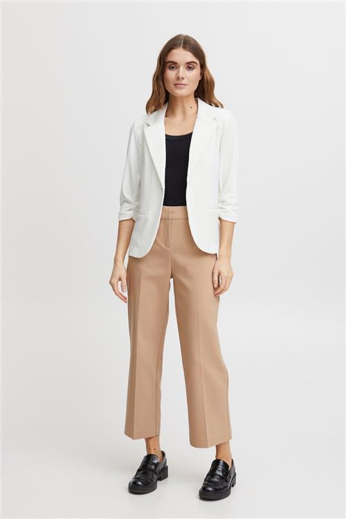 Se Fransa Zablazer 1 Blazer Kvinde Blanc De Blanc Blazere Regular Fit Str L - hos Magasin ved Magasin