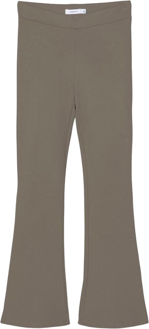 Name It Nkffrikkali Bootcut Pant Noos Str 122 - Mocha Meringue Bukser hos Magasin