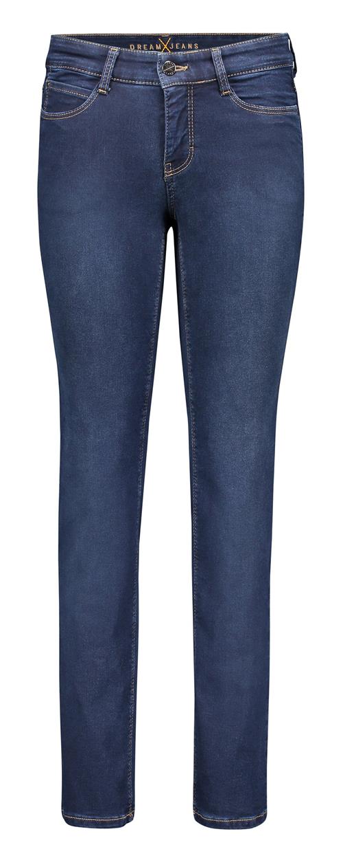 MAC Jeans Dream Kvinde Blå Skinny Jeans Str W34 / L32 - Denim hos Magasin