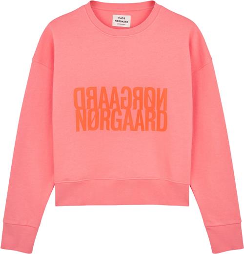 Mads Nørgaard - Copenhagen Organic Sweat Tilvina Sweatshirt Kvinde Lyserød Sweatshirts Str S - hos Magasin