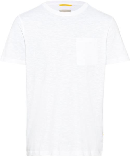 Se Camel Active NOS Tshirt Mand White Kortærmede T-shirts Str L - Bomuld hos Magasin ved Magasin