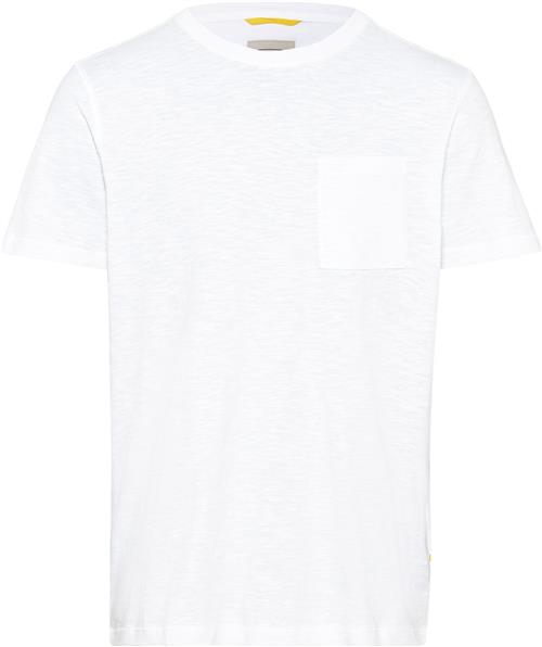 Camel Active NOS Tshirt Mand White Kortærmede T-shirts Str M - Bomuld hos Magasin