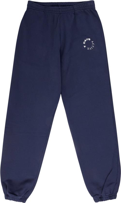 7 Days Active Organic Sweat Pants Kvinde 358 Navy Sweatpants Str S - hos Magasin