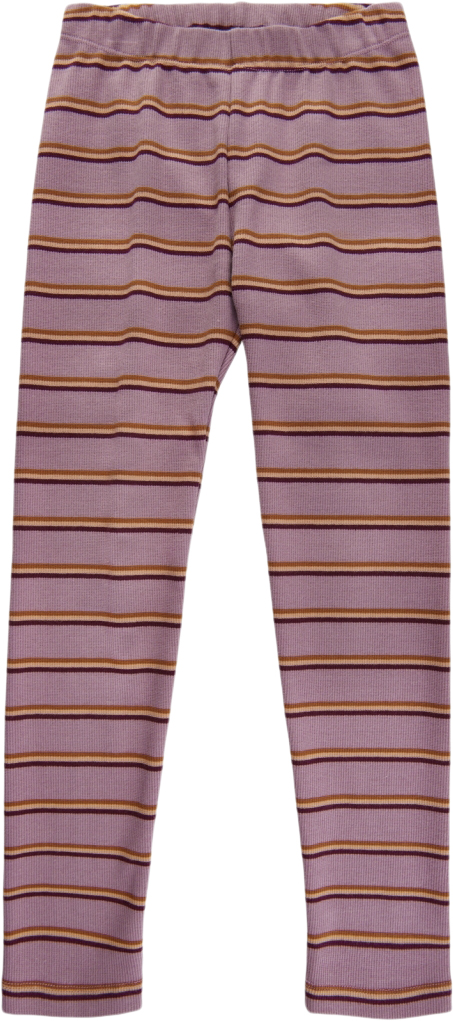 Soft Gallery Sgissa Stripe Leggings Str 10y - Lilas Leggings Bomuld hos Magasin