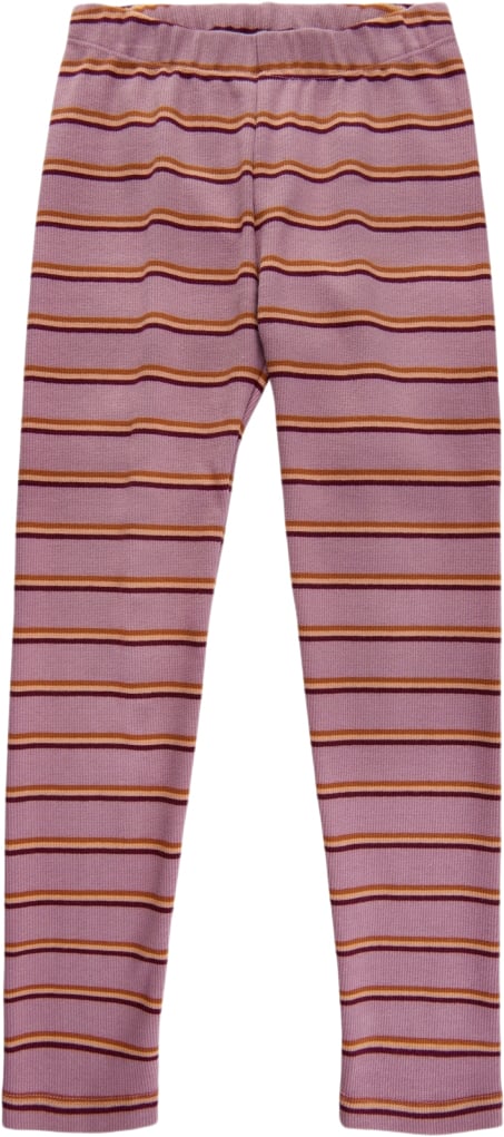 Soft Gallery Sgissa Stripe Leggings Str 14y - Lilas Leggings Bomuld hos Magasin