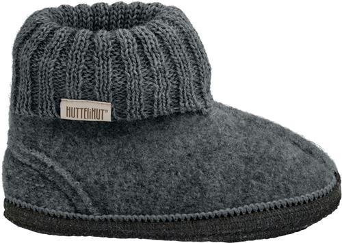 Se Huttelihut Slippers Wool Medium Grey Melange Hjemmesko Str 23 - Uld hos Magasin ved Magasin