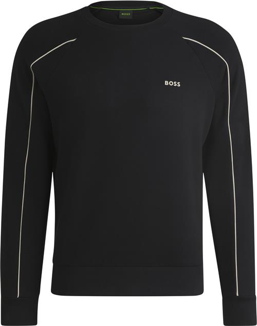 BOSS Salbo 1 Mand Sort Sweatshirts Str L - hos Magasin