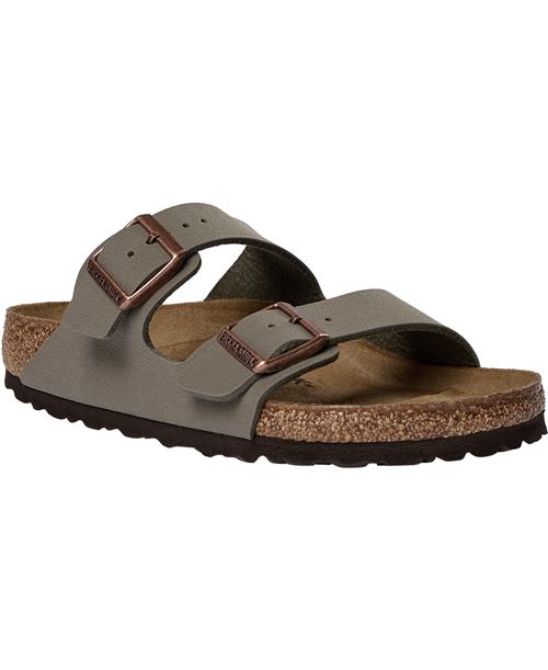 Birkenstock Arizona Bfbc Stone Kvinde Brown Flade Sandaler Str 40 - hos Magasin