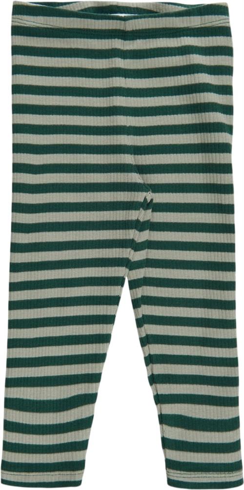 The New Tnsfinn RIB Leggings Str 86 cm - Green Gables Leggings Bomuld hos Magasin