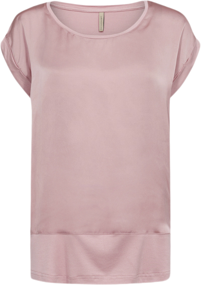 Se soyaconcept Scthilde 6 T-shirt Rosa Kvinde 4210 Rosa Kortærmede T-shirts Str XXL - hos Magasin ved Magasin