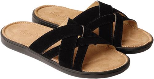 Se Lovelies SA Trinxa Kvinde Black Flade Sandaler Str 42 - hos Magasin ved Magasin