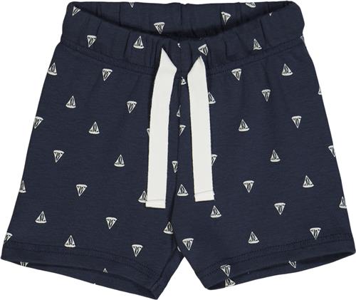 Müsli by Green Cotton Sailboat Shorts Baby Str 92 - Night Blue/balsam Cream Shorts & Bloomers Bomuld hos Magasin