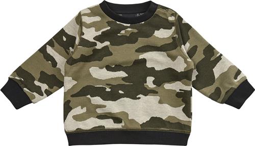 Se Sofie Schnoor Sweatshirt Str 3 år / 98 cm - Camuflage Sweatshirts hos Magasin ved Magasin