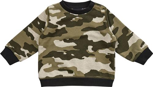 Sofie Schnoor Sweatshirt Str 12-18 mdr / 86 cm - Camuflage Sweatshirts hos Magasin