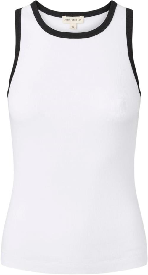 Se esmé studios Esblossom Tank Top Gots Kvinde White Tanktoppe Str L - Bomuld hos Magasin ved Magasin