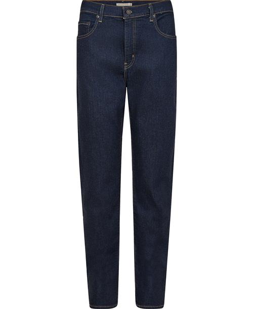 Levi's 724 High Rise Straight Blue WA Kvinde Blå Straight Jeans Str W30 / L34 - hos Magasin