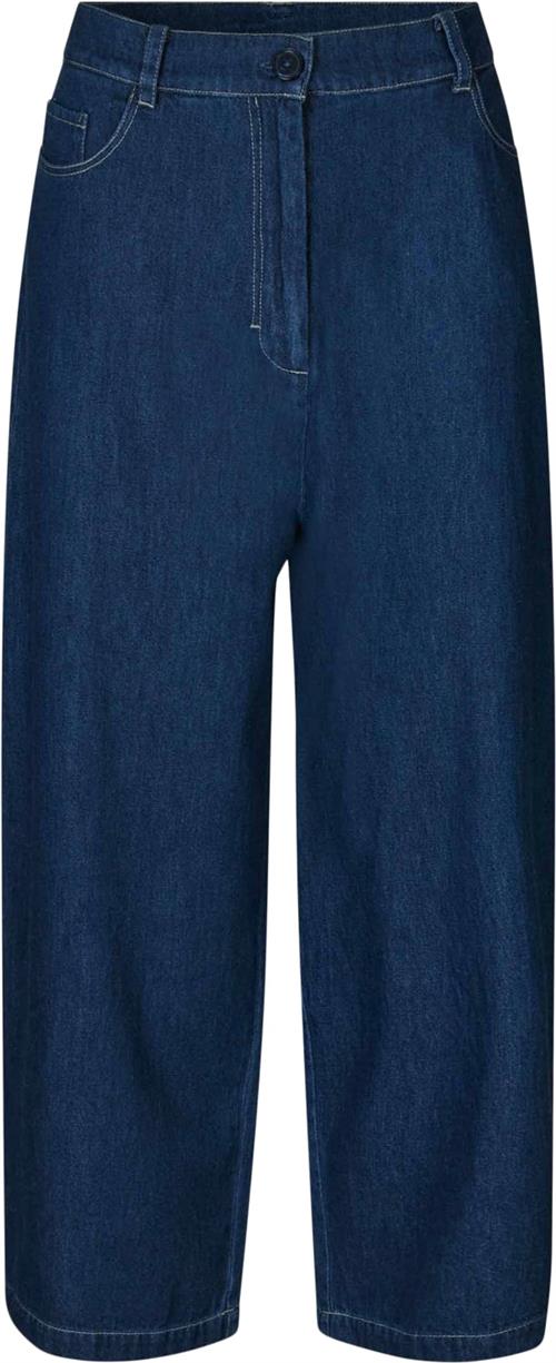 Se Masai Copenhagen Mapanama Kvinde Blue Wide Jeans Str XXL/REGULAR - Denim hos Magasin ved Magasin