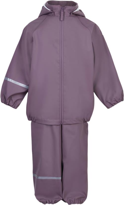 Se CeLaVi Basic Rainwear set Recycle PU Str 140 - Moonscape Regntøj hos Magasin ved Magasin