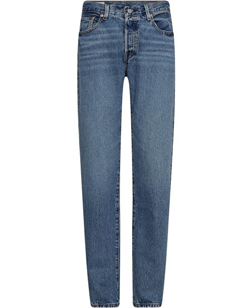 Levi's 501 90S NOT MY News Channel Kvinde Med Indigo - Worn In Straight Jeans Str W25/L30 - hos Magasin