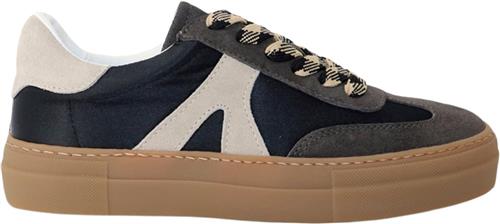 Garment Project Billie Black Nylon / Suede Kvinde Black Sneakers Str 40 Nylon - hos Magasin