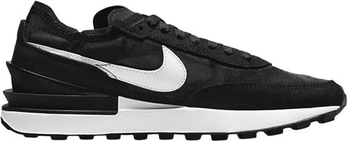 Nike Waffle One Sneakers Kvinde Black/white-orange Sneakers Str 38 - Gummi hos Magasin