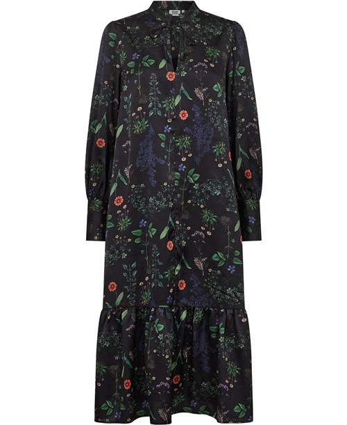 Magasin du Nord Collection Magasin Alma 3 GRS Kvinde Winter Flower Midi Kjoler Str XL