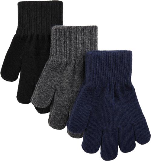 Se Mikk-Line Magic Gloves 3 Pack 8-16Y - Vanter & Luffer Polyamid hos Magasin ved Magasin