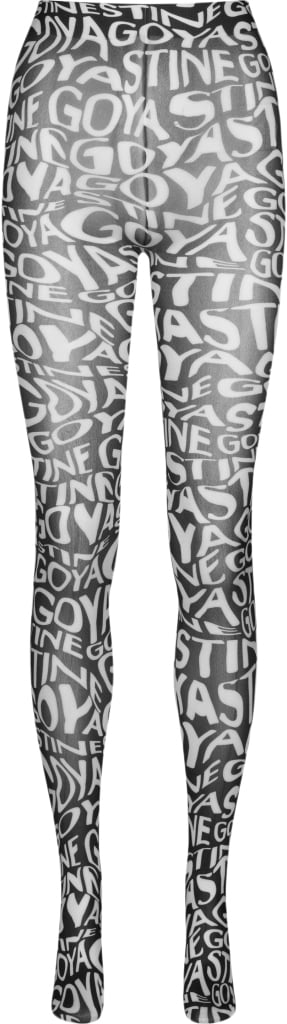 Stine Goya Sgvero, 2042 Stockings Kvinde Liquified Logo Leggings Str XS/S - hos Magasin