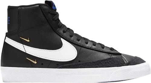 Nike Blazer mid '77 se Kvinde Black Sneakers Str 38 - Læder hos Magasin