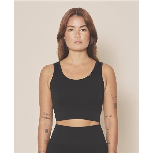 Se Moonchild Yoga Wear Soft Rib Seamless Crop Top S - Tanktoppe hos Magasin ved Magasin