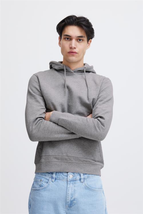 Casual Friday Cfsebastian Hood Sweat Mand Light Grey Melange Hoodies Str XL - hos Magasin