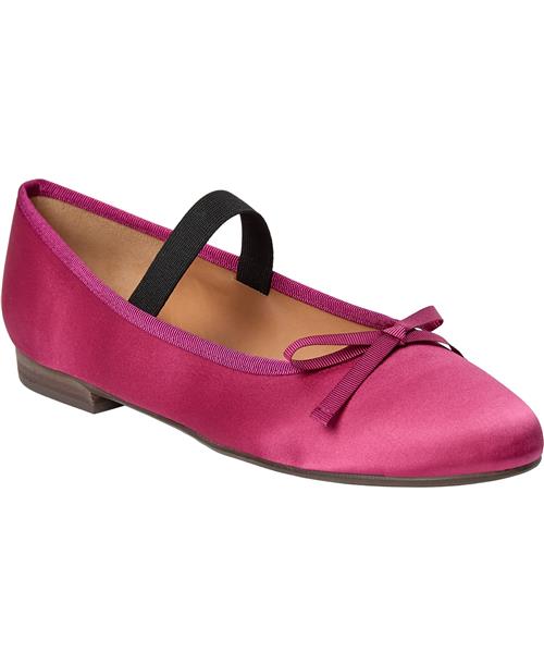 Billi Bi Ballerina B1051 Kvinde Pink Satin 707 Ballerinaer Str 42 - hos Magasin