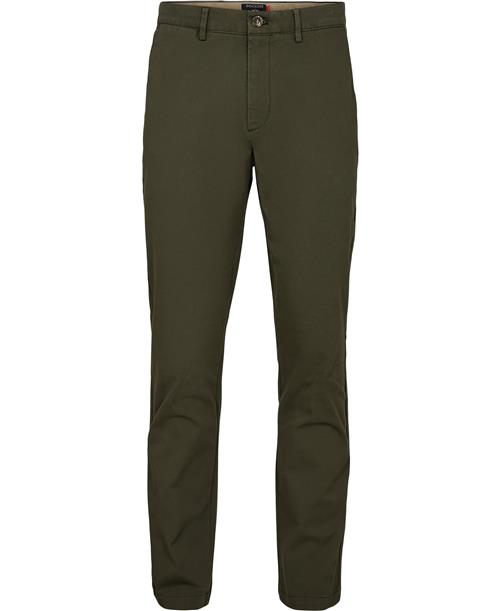 Se Dockers Motion Chino Slim Dockers Oliv Mand Grøn Chinos Slim Fit Str W32 / L34 - hos Magasin ved Magasin