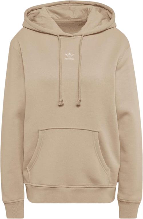 adidas Adicolor Fleece Hoodie Kvinde Beige Hættetrøjer Str 30 - Bomuld hos Magasin