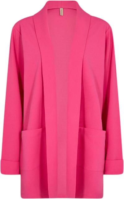 Se soyaconcept Scsiham 47 Kvinde 4505 Fuchsia Rose Cardigans Str S - hos Magasin ved Magasin