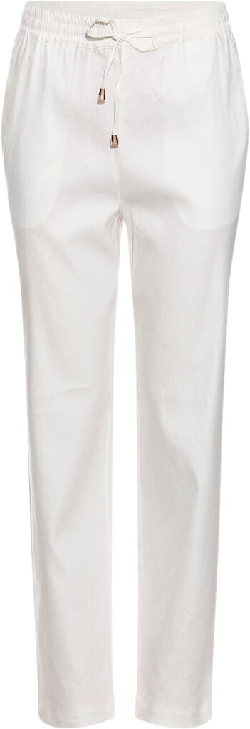 PBO ¤ Laymond Pants ¤ Kvinde Off White Bukser Med Lige Ben Str 42 - hos Magasin