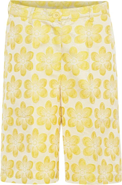 HUNKØN Naomi Shorts Kvinde Yellow Bermudashorts Str XL - hos Magasin