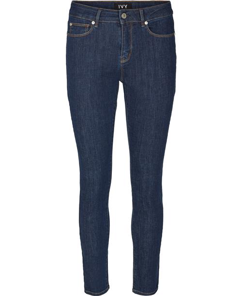 Se IVY Copenhagen Alexa Ankle Jeans Excl. Blue Kvinde Denim Blue Skinny Jeans Skinny Fit Str 33 - hos Magasin ved Magasin