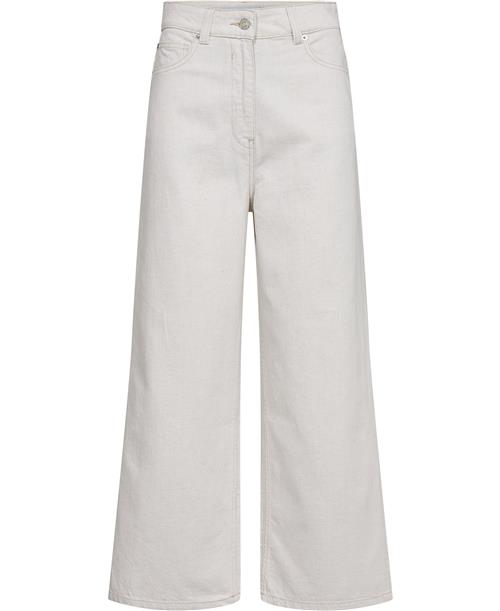 Se IRO Martine Kvinde Beige/ Natural White Wide Jeans Str 29 - hos Magasin ved Magasin