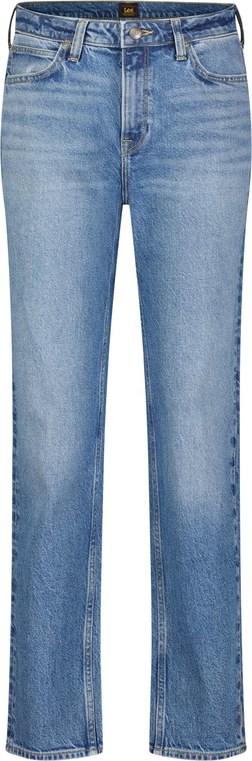 Se Lee Carol Kvinde Blå Skinny Jeans Straight Fit Str 25/31 - Bomuld hos Magasin ved Magasin