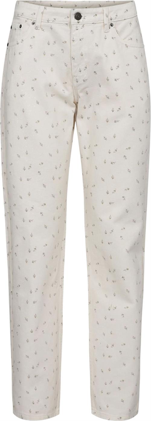 Sofie Schnoor Jeans Kvinde White Alyssum Straight Jeans Str 36 - hos Magasin