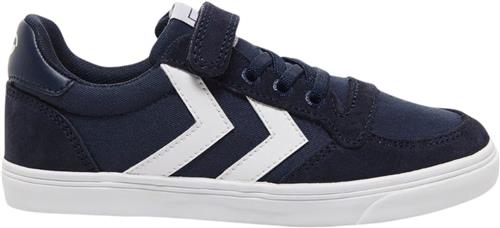 Se Hummel Slimmer Stadil LOW JR Blå Sneakers Str 33 - hos Magasin ved Magasin