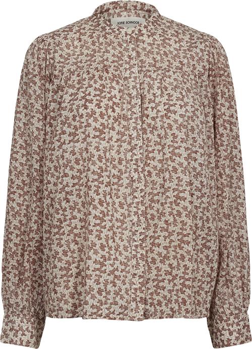 Se Sofie Schnoor Shirt Kvinde Aop Berry Langærmede Bluser Str 38 - hos Magasin ved Magasin